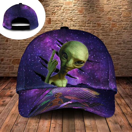 Galaxy Alien UFO Vibes – Classic Cap
