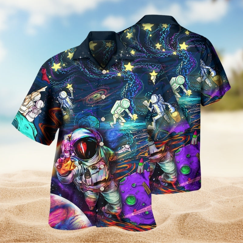 Galaxy Amazing Astronauts Limited Edition – Hawaiian Shirt