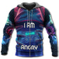 Gamer Angry Mode Style - 3D Hoodie