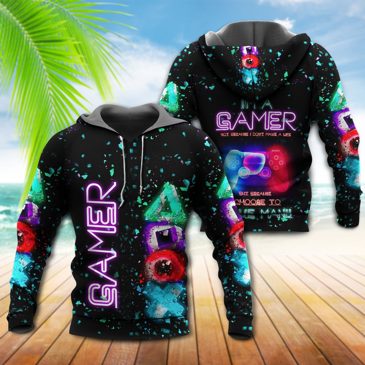 Game Im A Gamer - 3D Hoodie