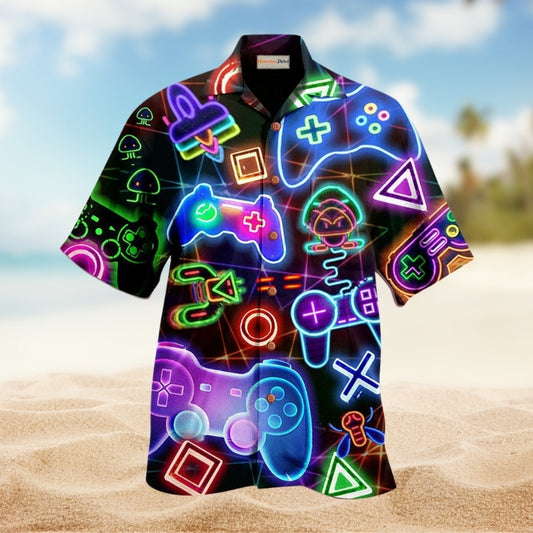 Game Neon Style Love It Limited Edition – Hawaiian Shirt