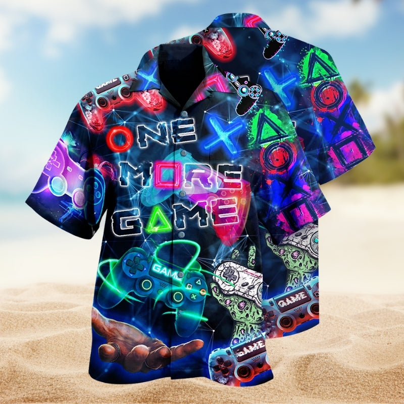 Game One More Time Limited Edition – Hawaiian Shirt