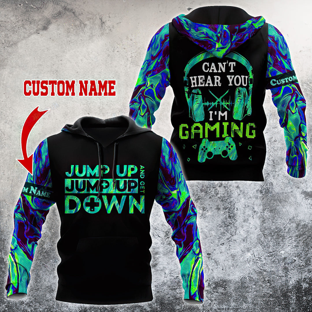 Gamer Custom Art – 3D Hoodie