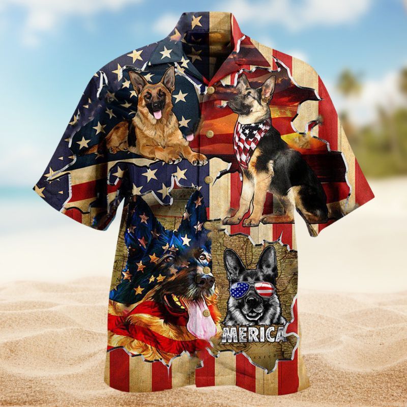 German Shepherd Protection Edition – Hawaiian Shirt