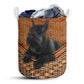 Giant Schnauzer Dog Rattan Teaxture - Laundry Basket - Owls Matrix LTD
