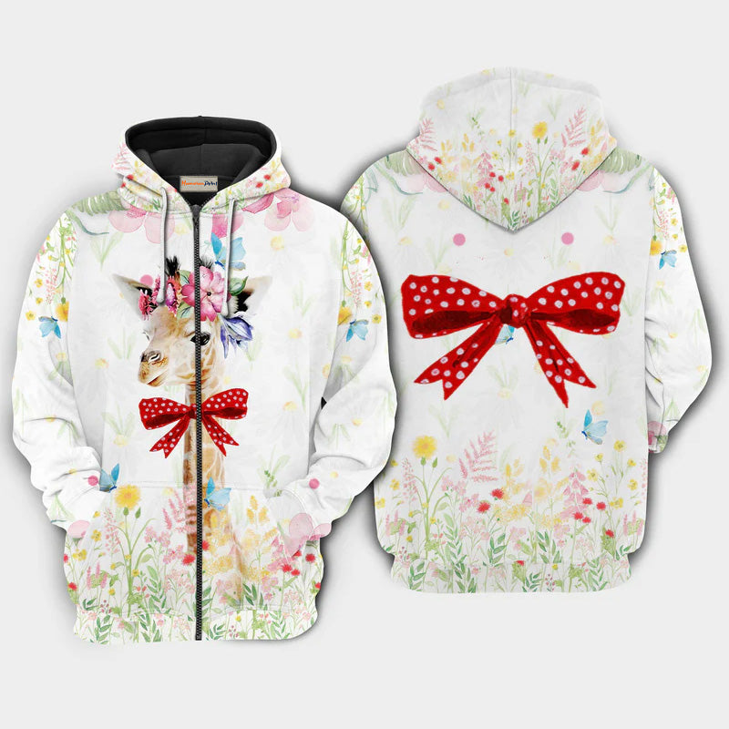 Giraffe Gift Special Quote Art – 3D Hoodie