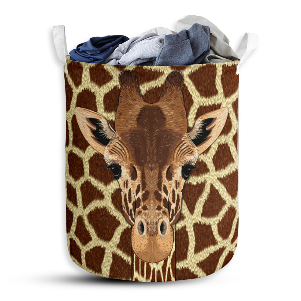 Giraffe Wicker - Laundry Basket - Owls Matrix LTD
