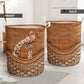 Giraffe Rattan Teaxture So Cute - Laundry Basket - Owls Matrix LTD