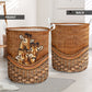 Giraffe Rattan Teaxture Family Love - Laundry Basket - Owls Matrix LTD