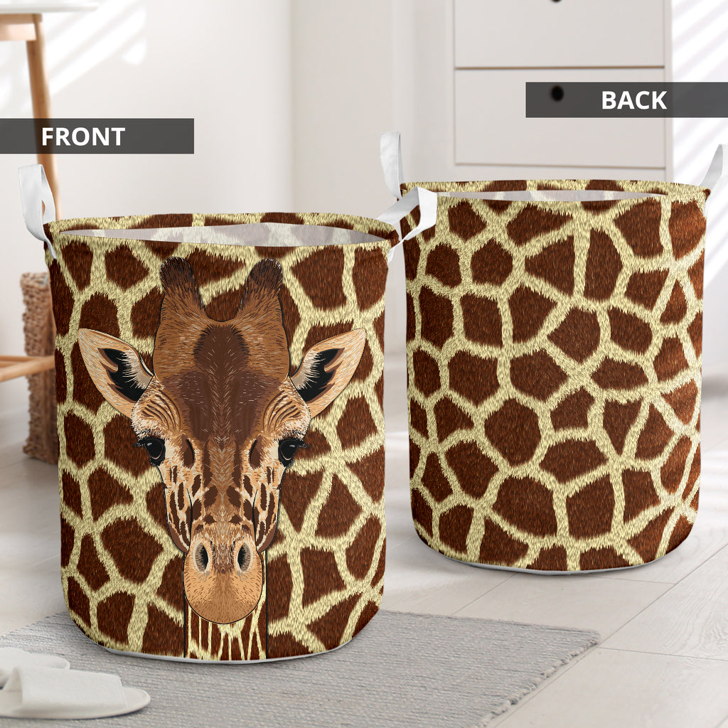 Giraffe Wicker - Laundry Basket - Owls Matrix LTD