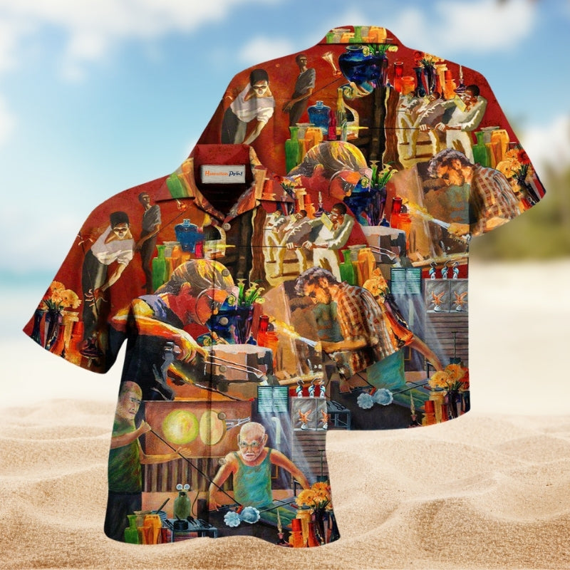 Glassblowers Are Hotter Edition – Hawaiian Shirt