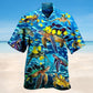 Go With The Flow Turtles And Fish Edition – Hawaiian Shirt