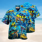 Go With The Flow Turtles And Fish Edition – Hawaiian Shirt