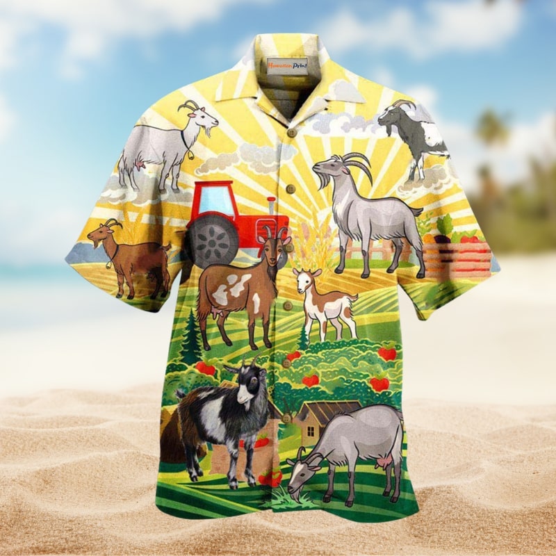 Goat Life On The Farm Edition - Hawaiian Shirt