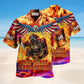 God Bless Firefighters Skull Edition – Hawaiian Shirt