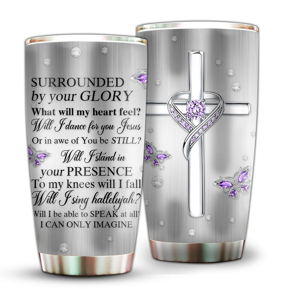God Butterfly Jewelry Faith Luxury 20 Oz Tumbler