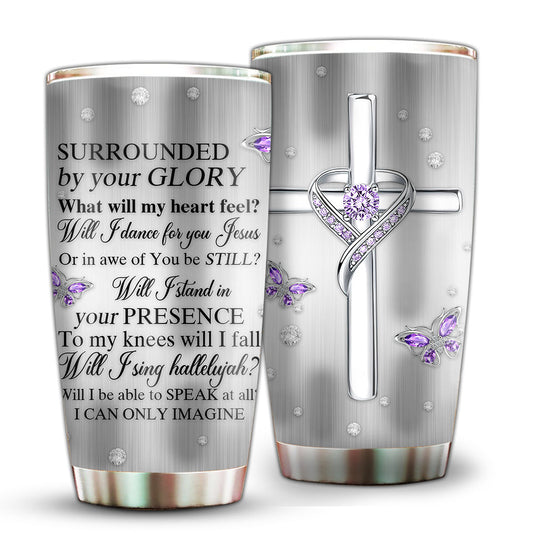 God Butterfly Jewelry Faith Luxury 20 Oz Tumbler