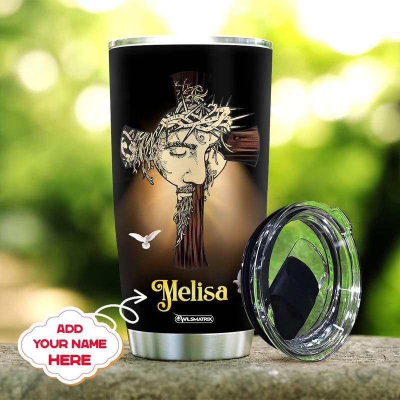 Jesus God Faithful Path Personalized 20 Oz Tumbler For Hot Cold Drinks And Travel