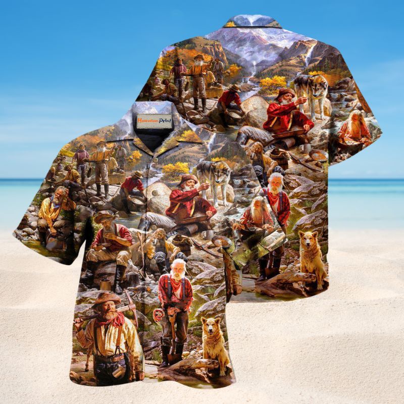 Gold Mining Edition – Hawaiian Shirt