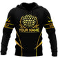 Golden Golf Custom Art – 3D Hoodie