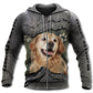 Golden Retriever My Friend Paw - 3D Hoodie
