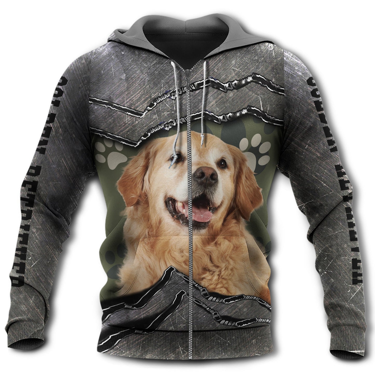 Golden Retriever My Friend Paw - 3D Hoodie