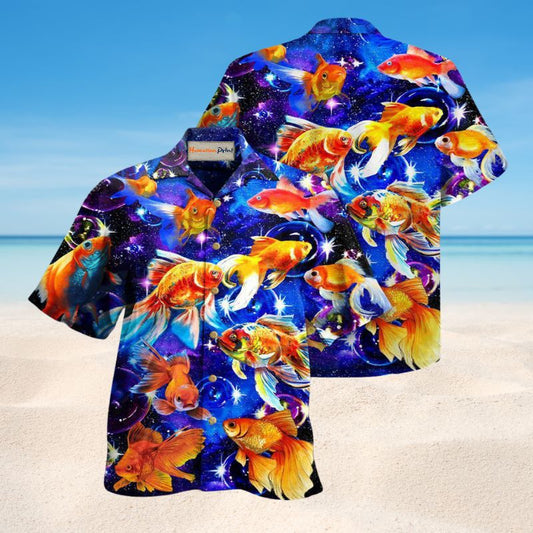 Goldfish In The Galaxy Edition – Hawaiian Shirt