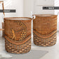 Golf 2 Rattan Teaxture - Laundry Basket - Owls Matrix LTD