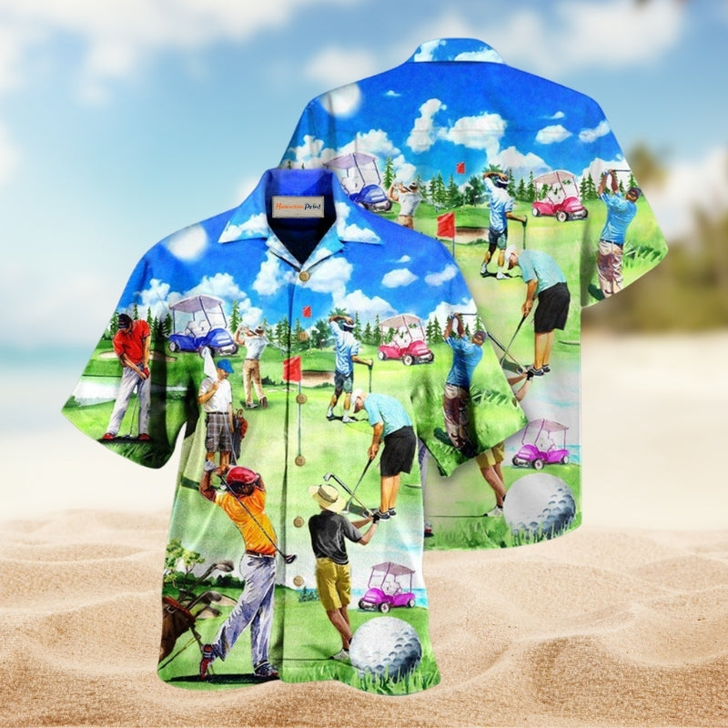 Golf Eat Sleep Golf Repeat Edition – Hawaiian Shirt