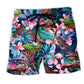 Golf Floral Tropical Style Amazing Life – Beach Short