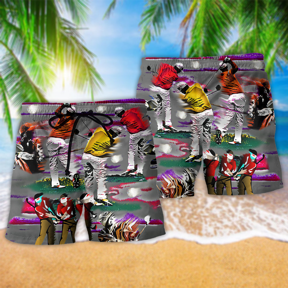 Golf Life Serious Game Art – Beach Short
