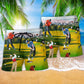 Golf Unique Style Love - Beach Short