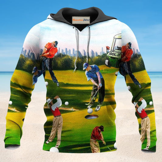 Golf Love Life Style - 3D Hoodie