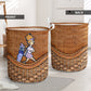 Golf Grandma Rattan Teaxture - Laundry Basket - Owls Matrix LTD