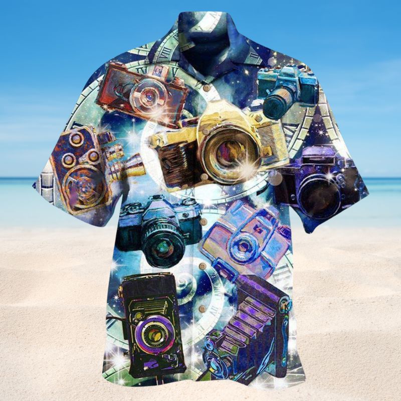 Good Cameras Keep Great Memories Edition – Hawaiian Shirt
