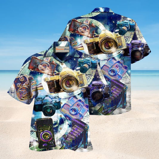 Good Cameras Keep Great Memories Edition – Hawaiian Shirt