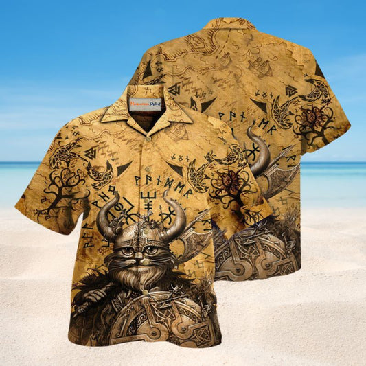 Good Meows To Heaven Bad Meows To Valhalla Edition – Hawaiian Shirt