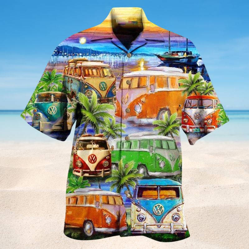 Good Times And Tan Lines Bus Edition – Hawaiian Shirt