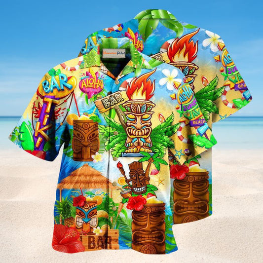 Good Times Great Friends At Tiki Bar Edition – Hawaiian Shirt