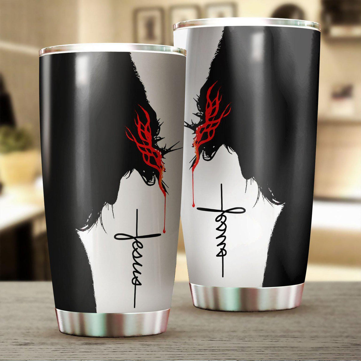 Jesus 20 Oz Tumbler For Hot Cold Drinks And Travel