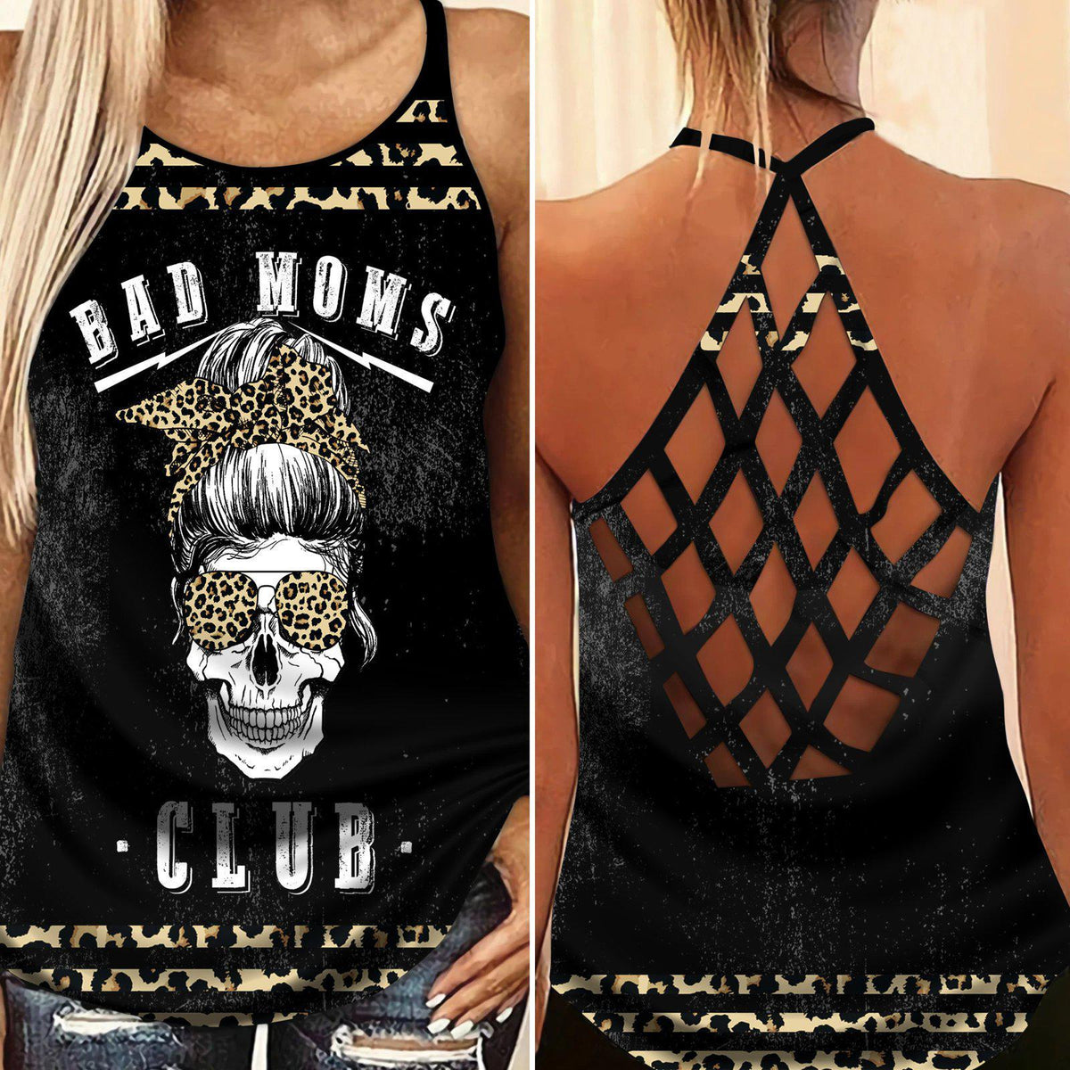 Gothic Skull Club Style Limited Edition 10 – Hollow Tank Top