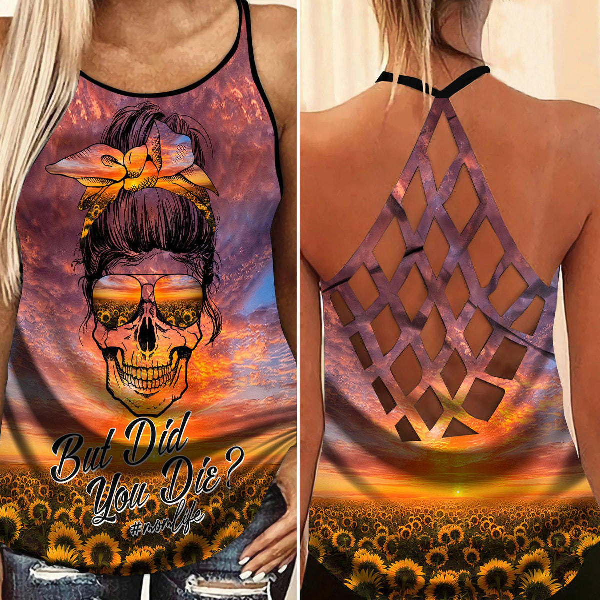 Gothic Skull Club Style Limited Edition 11 – Hollow Tank Top