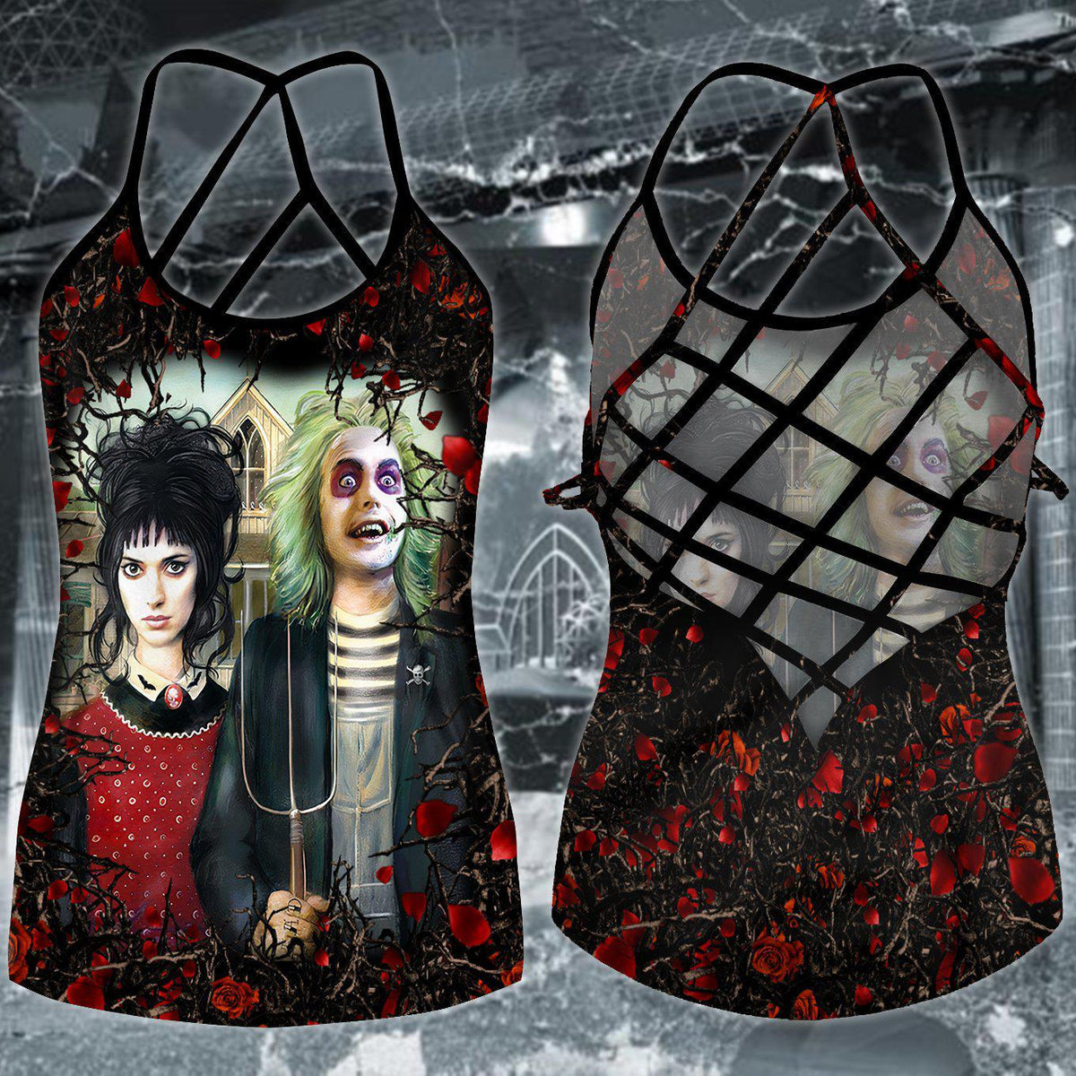 Gothic Skull Club Style Limited Edition 5 – Hollow Tank Top