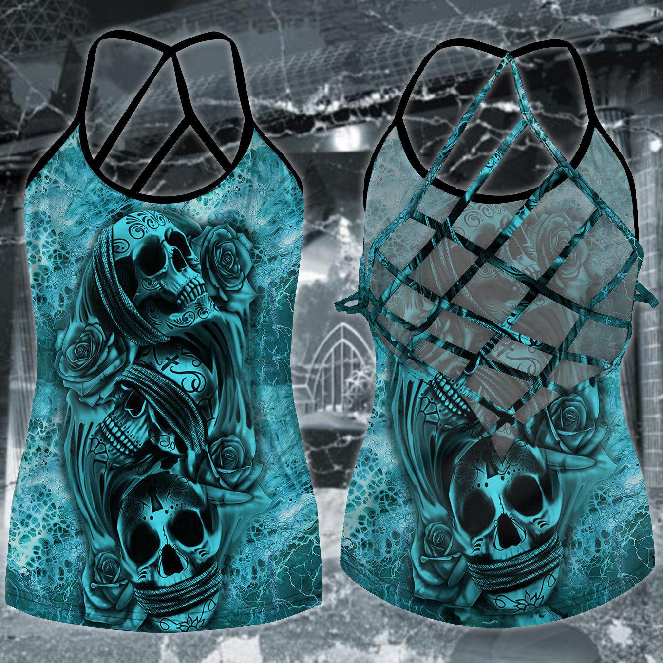 Gothic Skull Club Style Limited Edition 7 – Hollow Tank Top