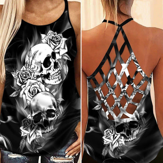 Gothic Skull Club Style Limited Edition 9 – Hollow Tank Top