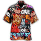 Graffiti Street Art Colorful - Hawaiian Shirt