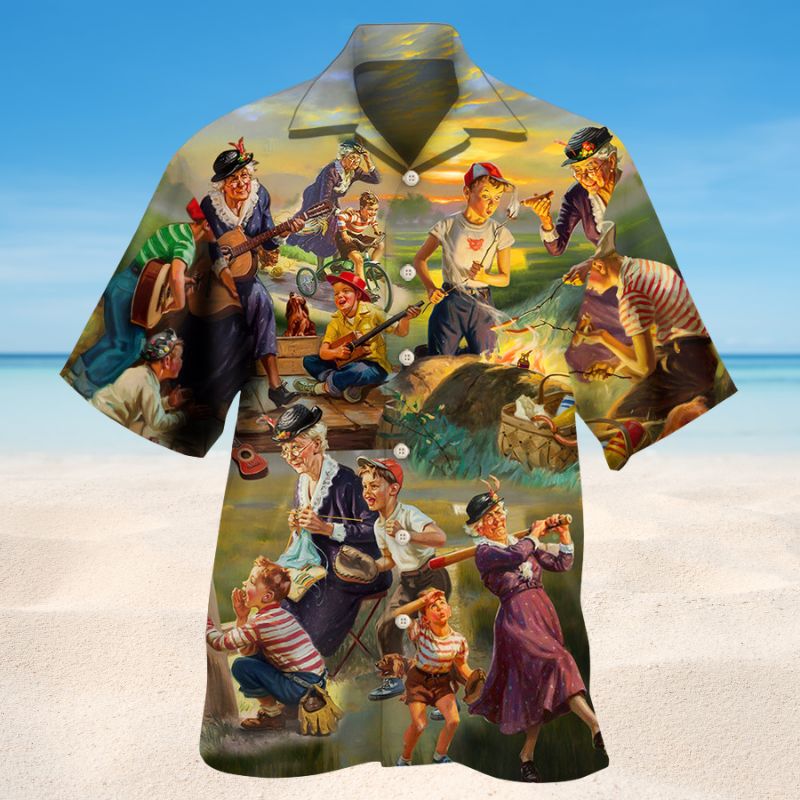 Grandma Knows Everything Edition – Hawaiian Shirt