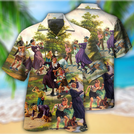 Grandma And Grandson Cute Style – Hawaiian Shirt