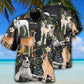 Great Dane Dog Tropical Leaf Design – Hawaiian Shirt