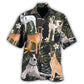 Great Dane Dog Tropical Leaf Design – Hawaiian Shirt